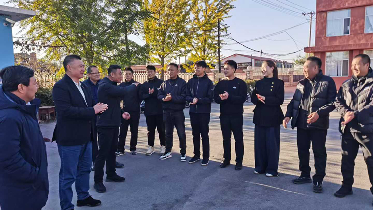 院长刘征受邀出席黑山县第二届乡村篮球擂台赛开幕式并开展调研