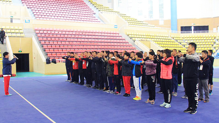 教师曲润杰受聘担任全国武术散打段位制考评员认证培训班讲师